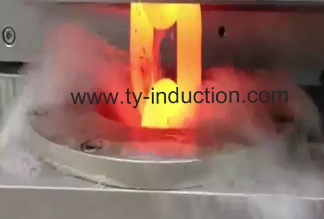 Chain Induction Hardening and Tempering Line