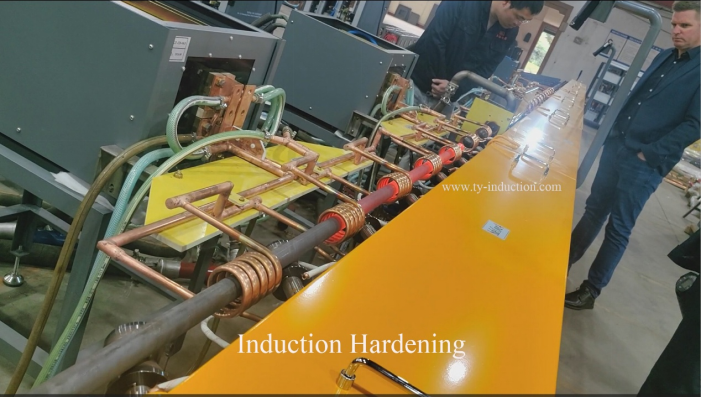 Induction Hardening and Tempering Line